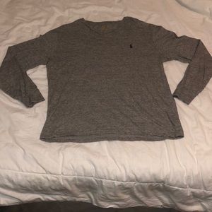 Polo by Ralph Lauren,grey long sleeve, size medium